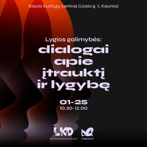 Lygios galimybės: dialogai apie įtrauktį ir lygybę