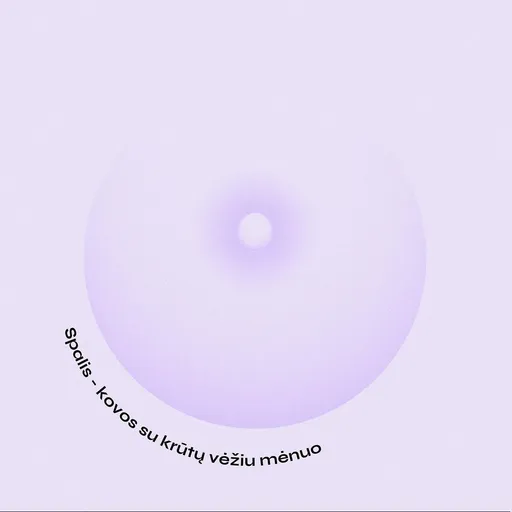 Spalis - kovos su krūtų vėžiu mėnuo